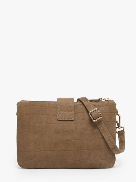 Shoulder Bag Equestre Croco Leather Etrier Beige equestre croco EECQ0143 other view 3